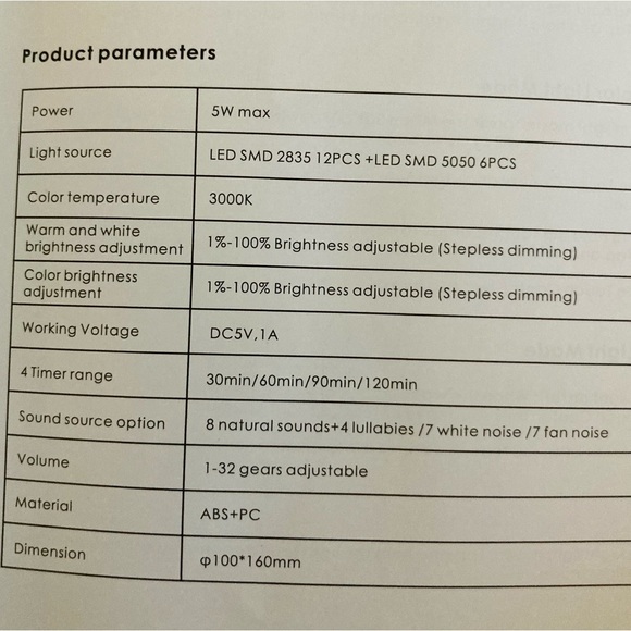 White Noise Machine with 26 Soothing Sounds - Picture 6 of 7